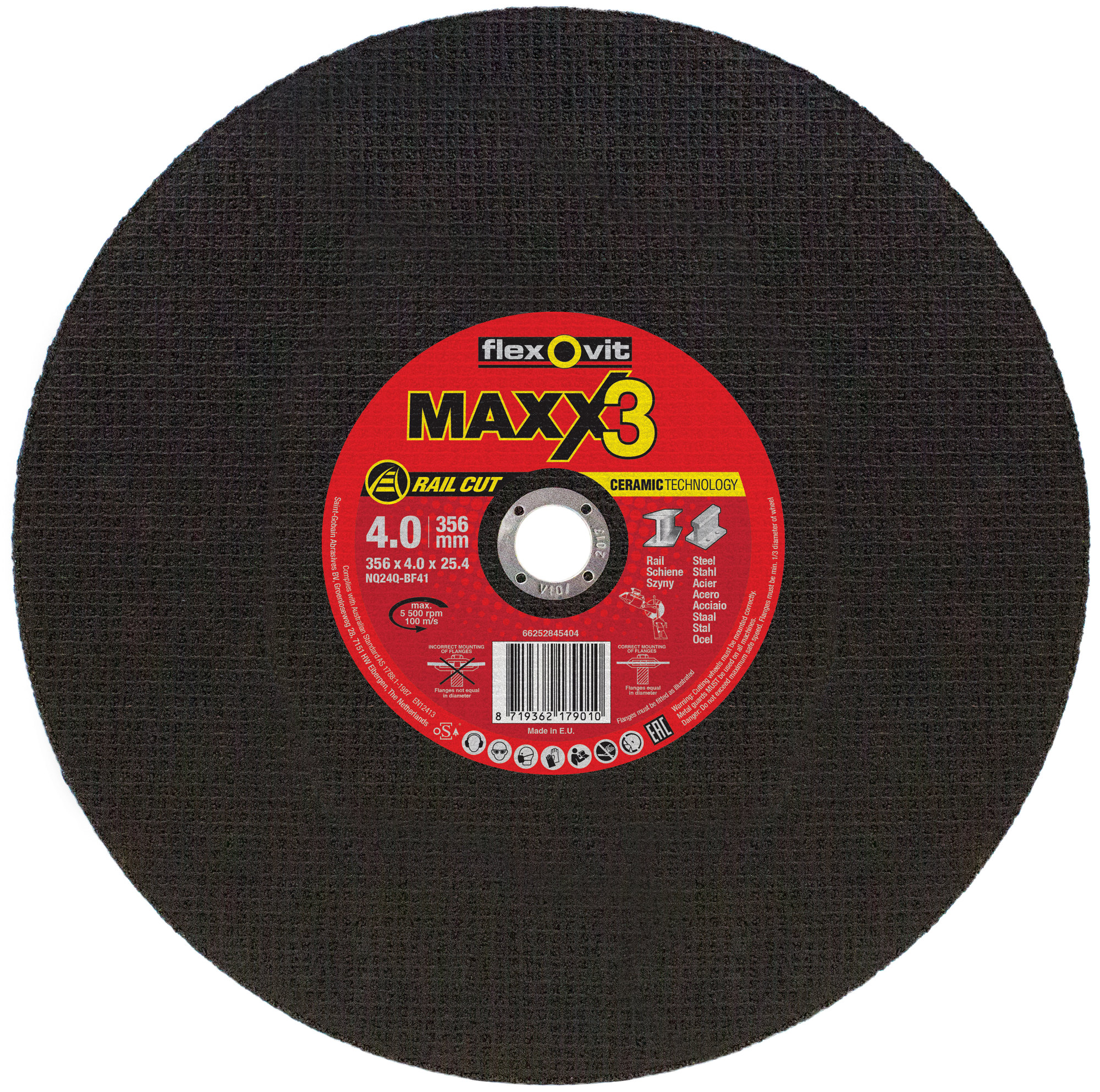 MAXX3 Rail 356x4x22,23