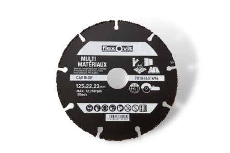 Disque de découpe multi-matériaux Carbide