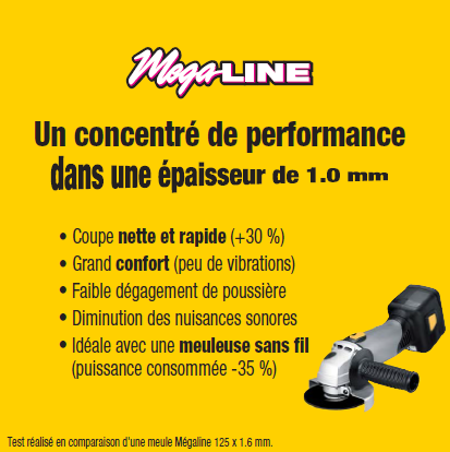 megaline 1mm épaisseur
