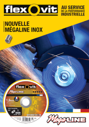 Nouvelle meule de tronçonnage Mega-Line Inox
