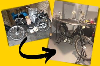 transformation de mobylette