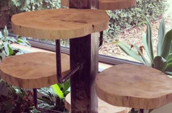 réaliser un meuble en métal et en bois avec Flexovit
