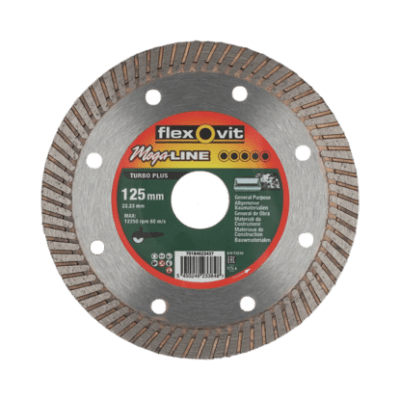 70184623437 Blades Flexovit TURBO PLUS 125x22.23 10.5x2.4