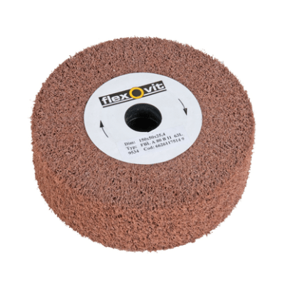 non woven flange mounted flap wheels