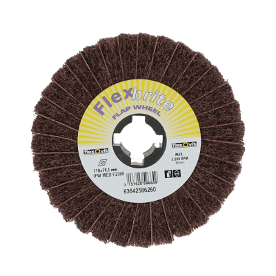 63642586260 Interleaf Flap Wheels Satinex Flexovit 11x1x19.1 MED