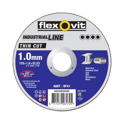 TW Angle Grinder Ultra Thin Cut-Off-Inox Flexovit THIN CUT