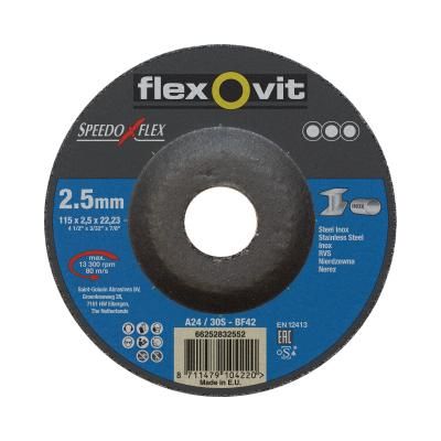 66252832552 FLX Speedoflex 115x2,5x22,23 STEEL INOX BF42