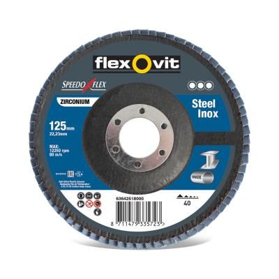 Coated Abrasive Flap Discs Flexovit Speedoflex Alox