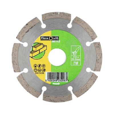 70184622068 Blades Flexovit MERCHANDISING SR-115x22.23