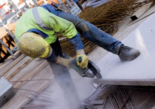 Angle grinding
