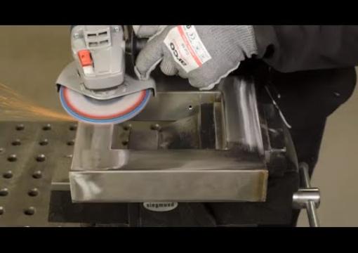 Stainless Steel Weld Removal and Finishing in 4 Steps