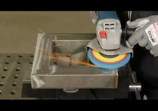 Tuto - Comment obtenir un effet poli miroir sur acier inoxydable avec une meuleuse d'angle ?