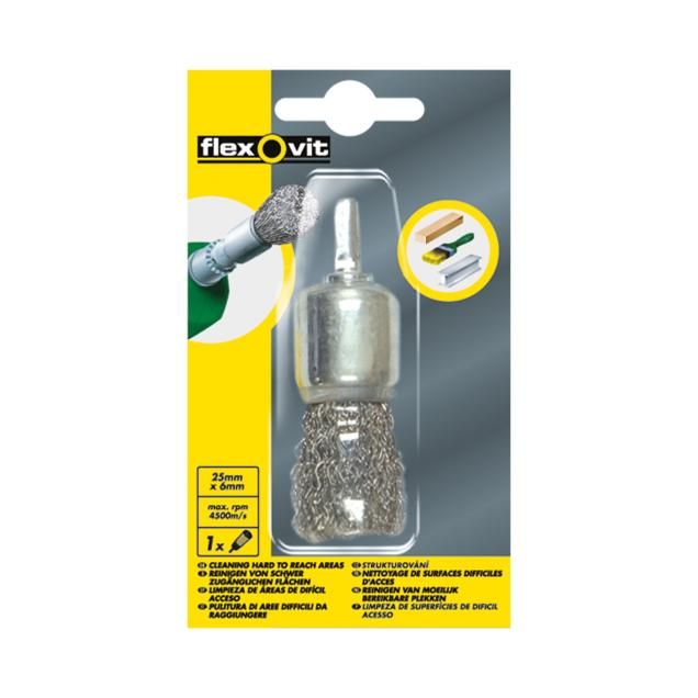 Non-Abrasives Brushes Hand drills - Flexovit Merchandising