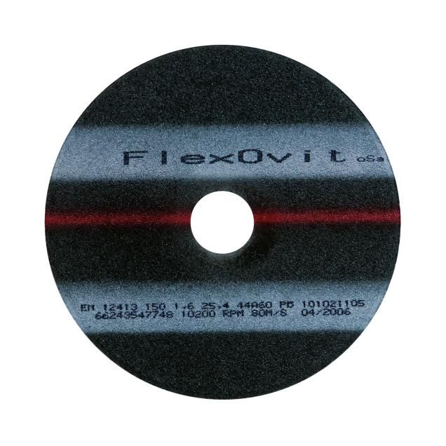Bonded Abrasive Wheels Reinforced Fix Cut-Off - Flexovit INDUSTRIAL 55A