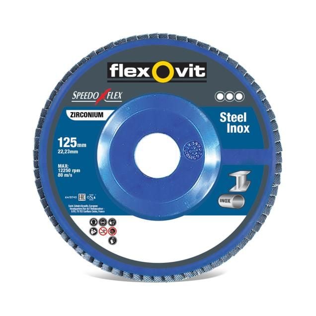 Speedoflex Zirconia -Disco de láminas | Flexovit Abrasives | Spain