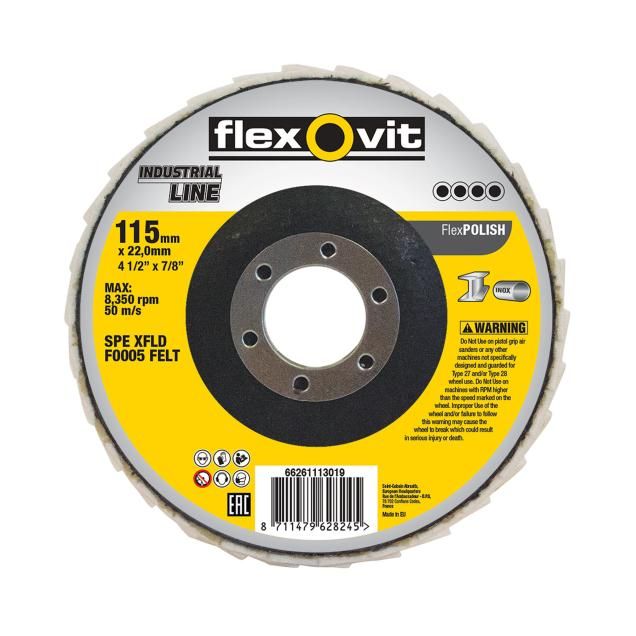 Specialitie Nonwoven Flapdiscs FLX-Clean & Blend