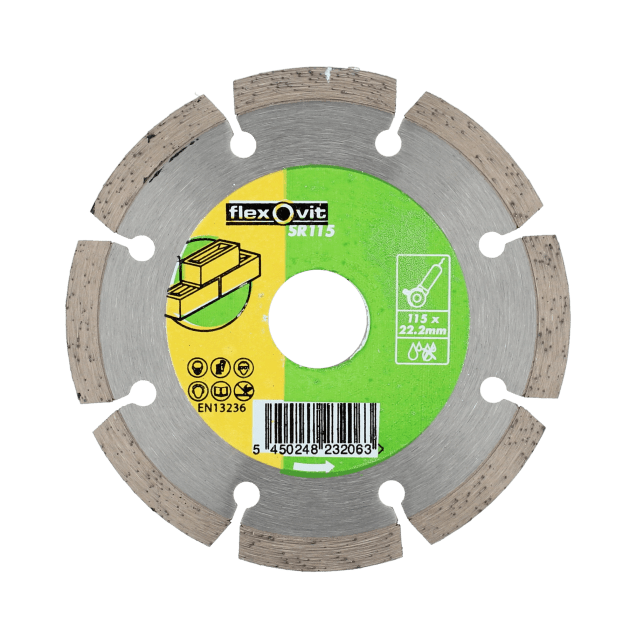 70184622068 Blades Flexovit MERCHANDISING SR-115x22.23