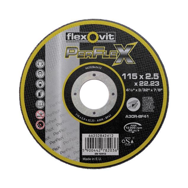 Flexovit PERFLEX 115mm Thin wheel Type 41