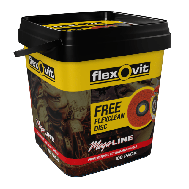 Flexovit Mega-Line Flexclean Tub