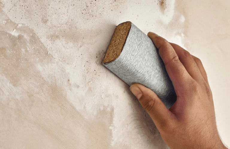 Sanding by hand